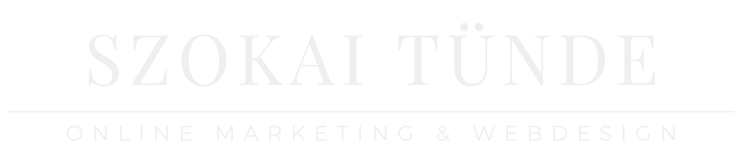 Szokai Tünde-online marketing & webdesign fehér