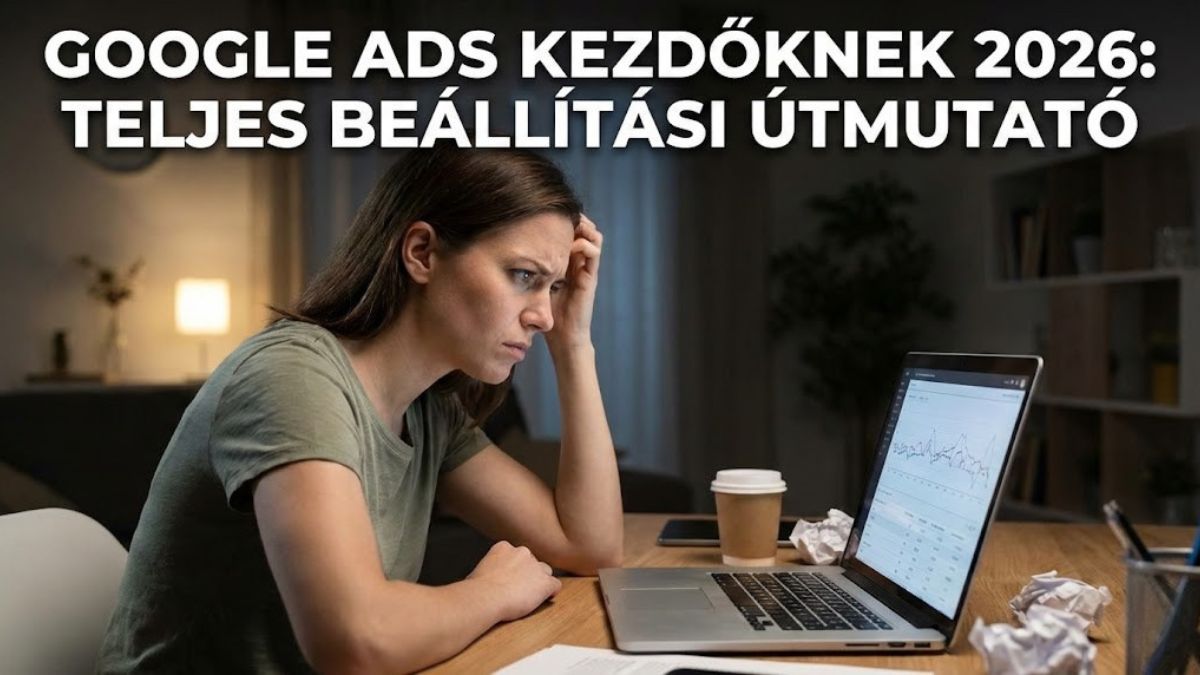 _Google Ads kezdőknek 2026 Teljes beállítási útmutató Google Ads kezdőknek 2026: Teljes beállítási útmutató